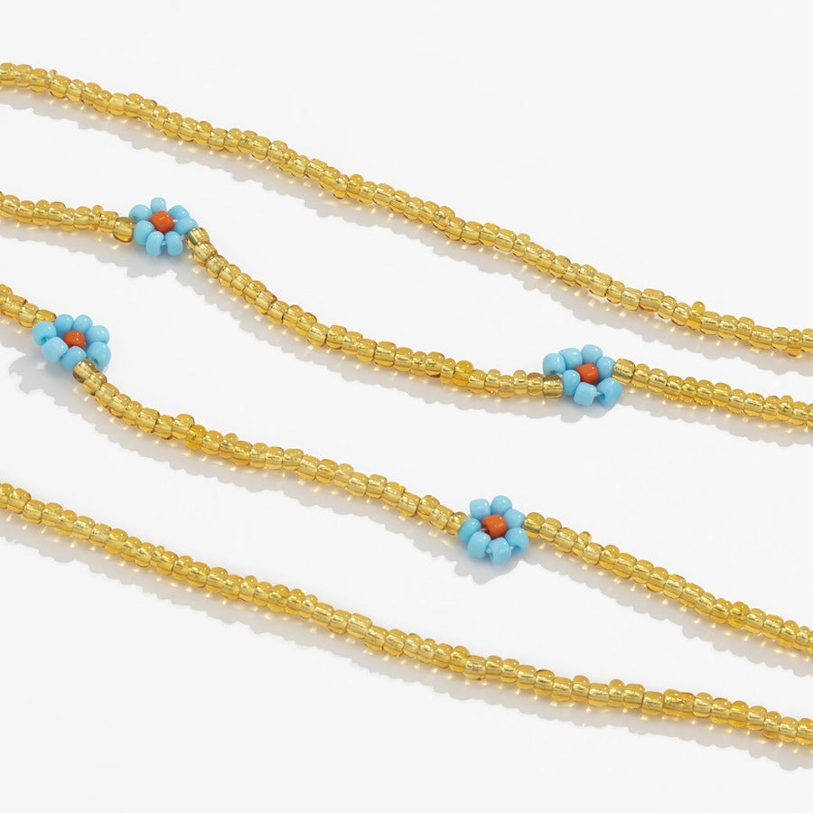 Daisy flower body chain