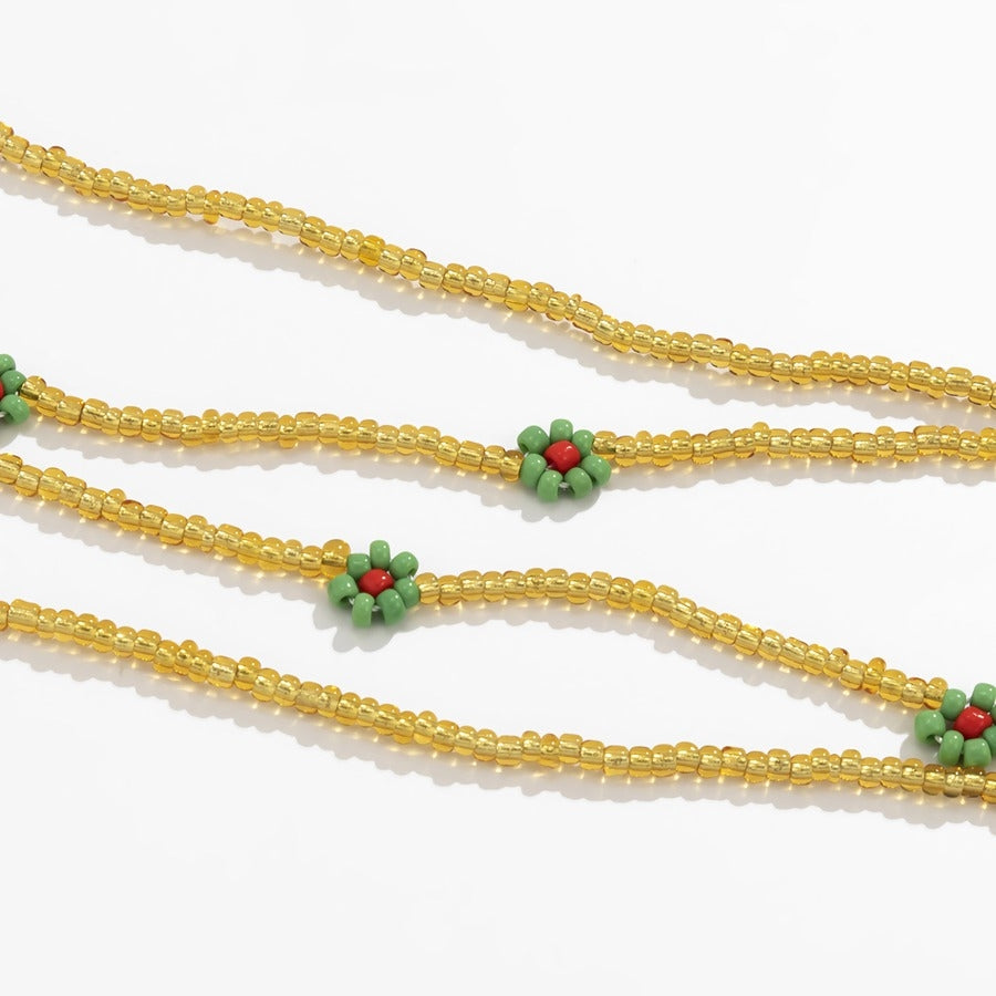 Daisy flower body chain
