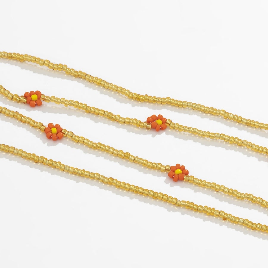 Daisy flower body chain