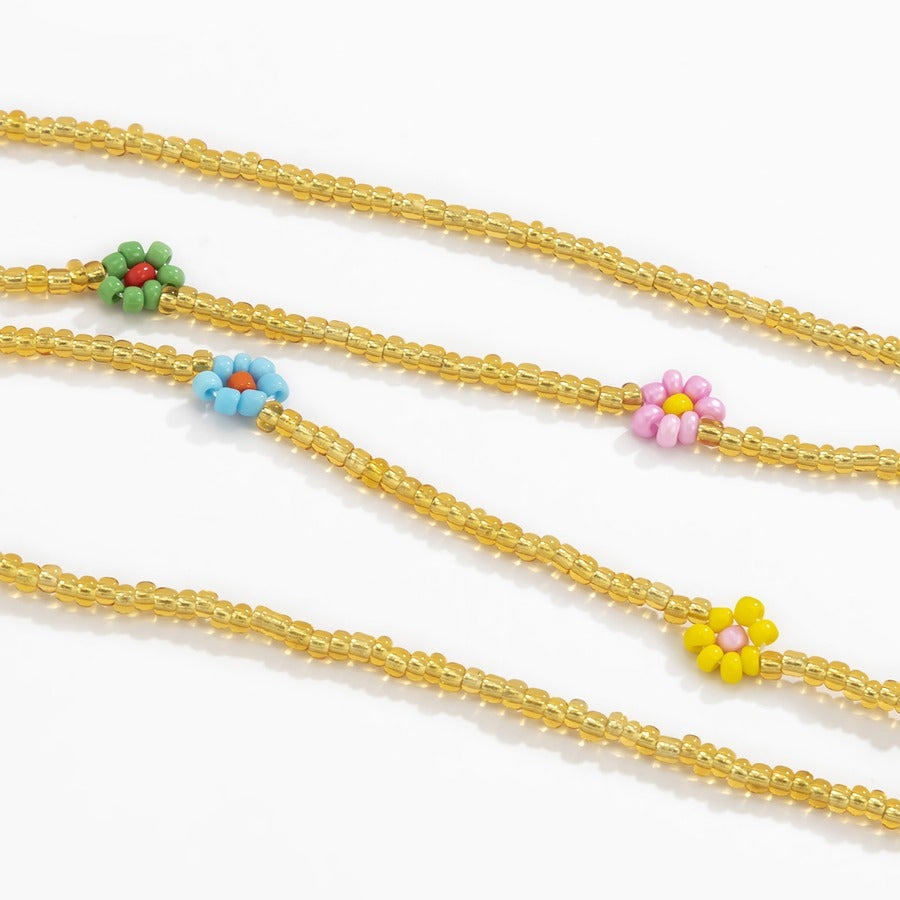 Daisy flower body chain