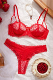 Anemona floral lace two piece bra set — So Pretty Intimates