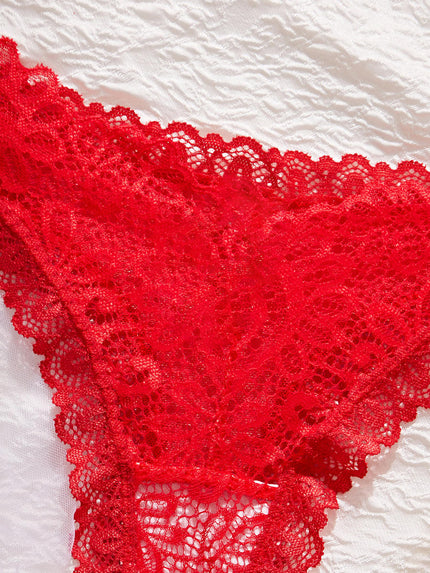 Anemona floral lace two piece bra set — So Pretty Intimates