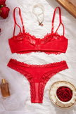 Anemona floral lace two piece bra set — So Pretty Intimates