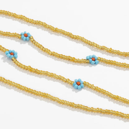 Daisy flower body chain