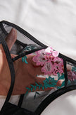 Calantha lingerie set detail view — So Pretty Intimates