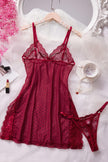 Dianthia  babydoll with matching g-string lingerie set— So Pretty Intimates