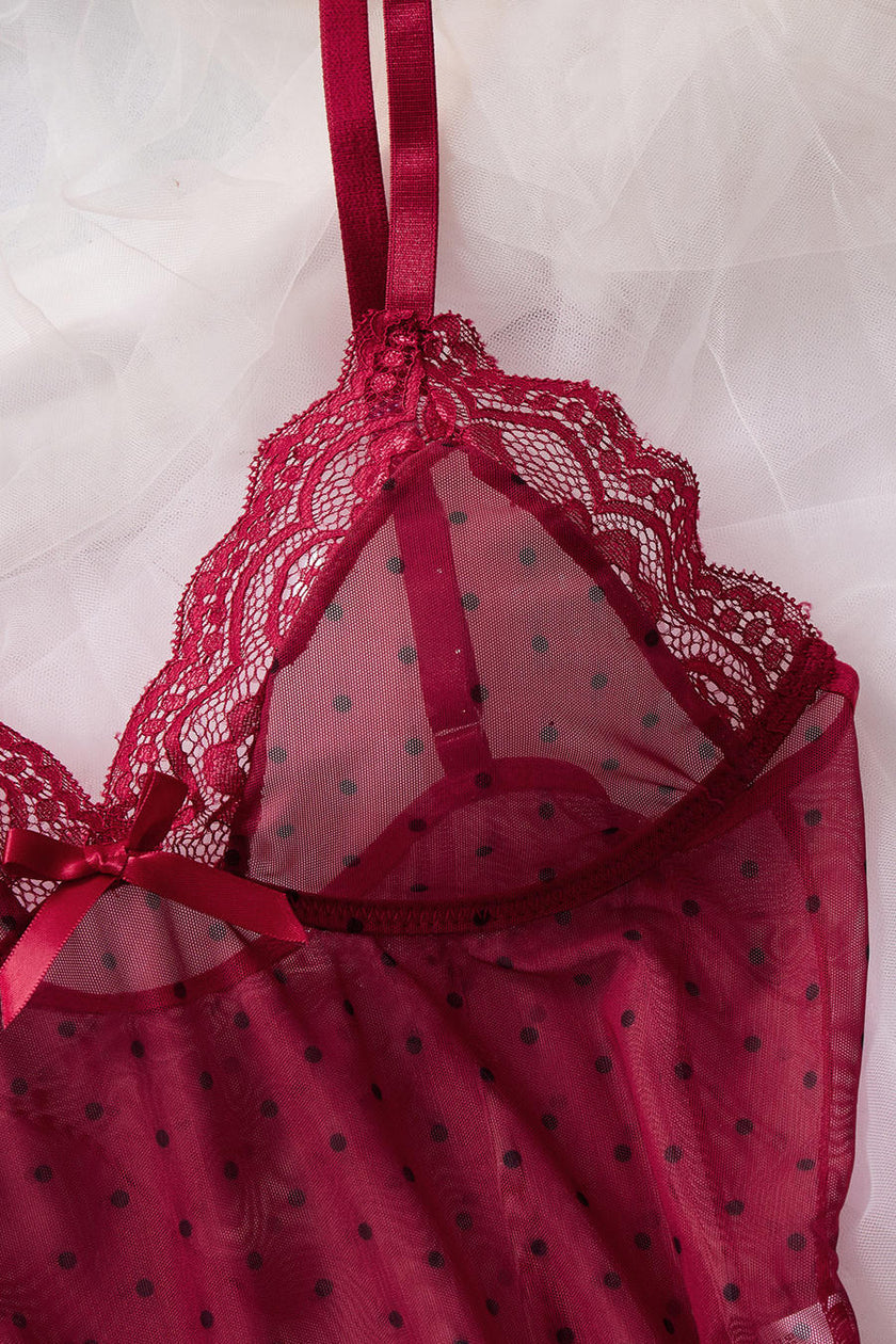 Dianthia  babydoll with matching g-string lingerie set— So Pretty Intimates