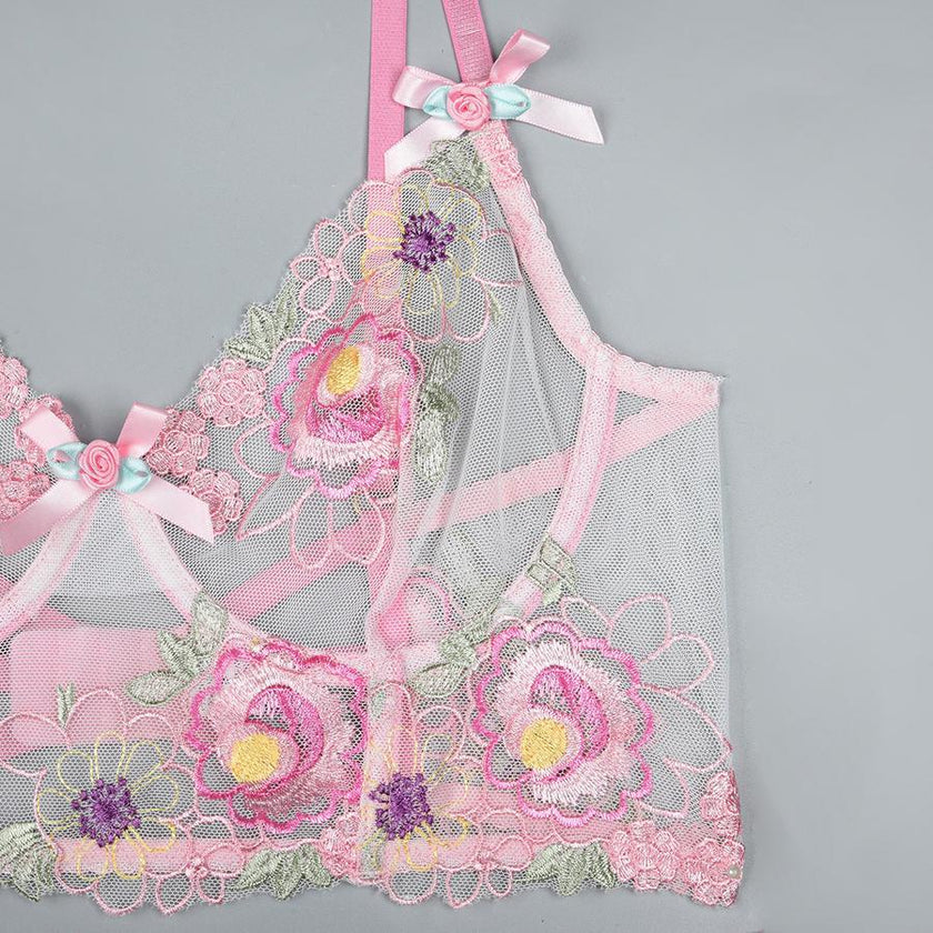 Fleur two piece lingerie set — So Pretty Intimates
