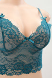 Garance delicate two piece lace bra set plus size — So Pretty Intimates