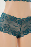 Garance delicate two piece lace bra set plus size — So Pretty Intimates