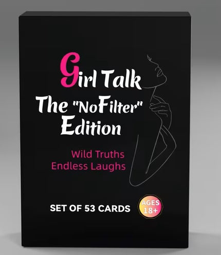 Girl Talk card game girls night — So Pretty Intimates