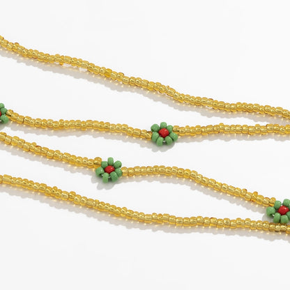 Daisy flower body chain