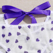 Ione purple heart sheer two piece bra set — So Pretty Intimates