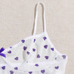 Ione purple heart sheer two piece bra set — So Pretty Intimates