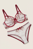 Kalia sheer floral lingerie  set — So Pretty Intimates