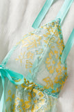 Laurel lace and bow babydoll with matching g-string — So Pretty Intimates