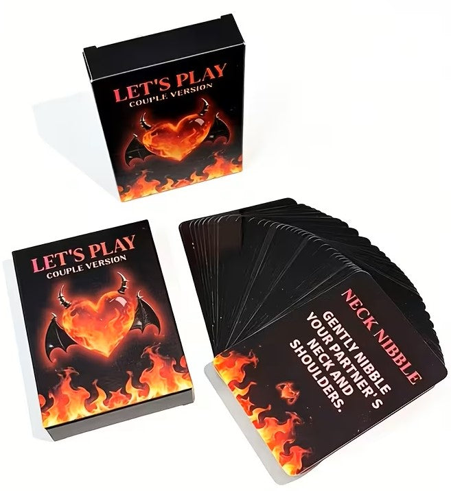 Couple Games card game date night — So Pretty Intimates