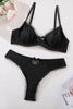 Linnea solid colour elegant lingerie set — So Pretty Intimates