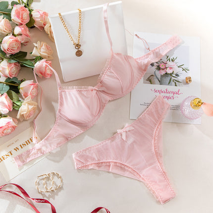 Linnea solid colour elegant lingerie set — So Pretty Intimates