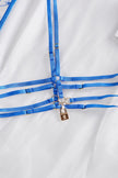 Lovelia embroidered three piece garter set — So Pretty Intimates