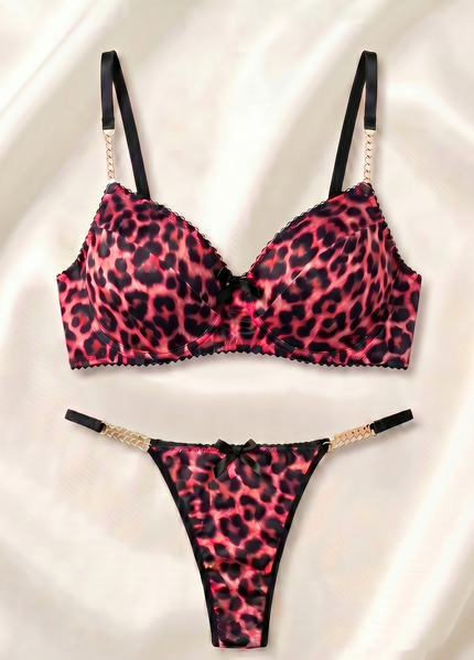 Nemera leopard print lingerie set — So Pretty Intimates