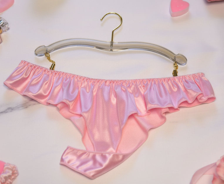 Nia ruffle thong — So Pretty Intimates