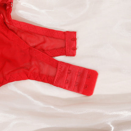 Silene high-waisted embroidered sheer bra set — So Pretty Intimates