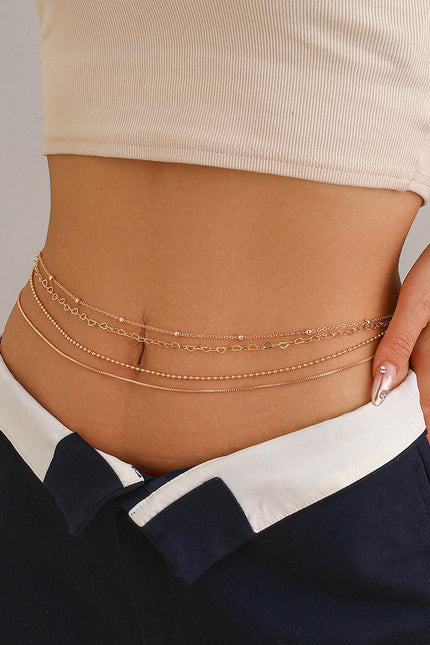 Multi-layered body chain jewellery — So Pretty Intimates