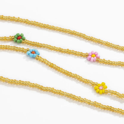 Daisy flower body chain